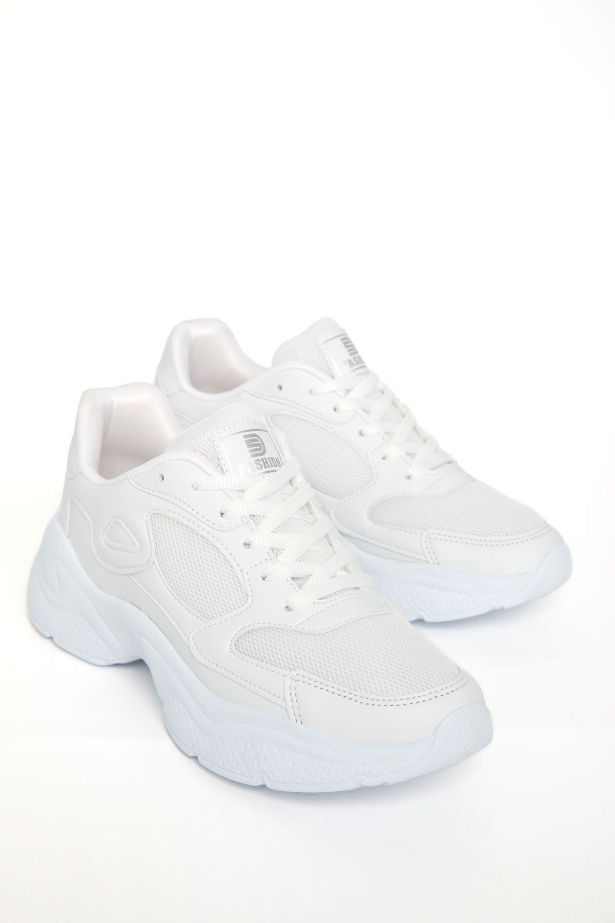 SOHO  Beyaz Kadın Sneaker 18147 - Görsel 2