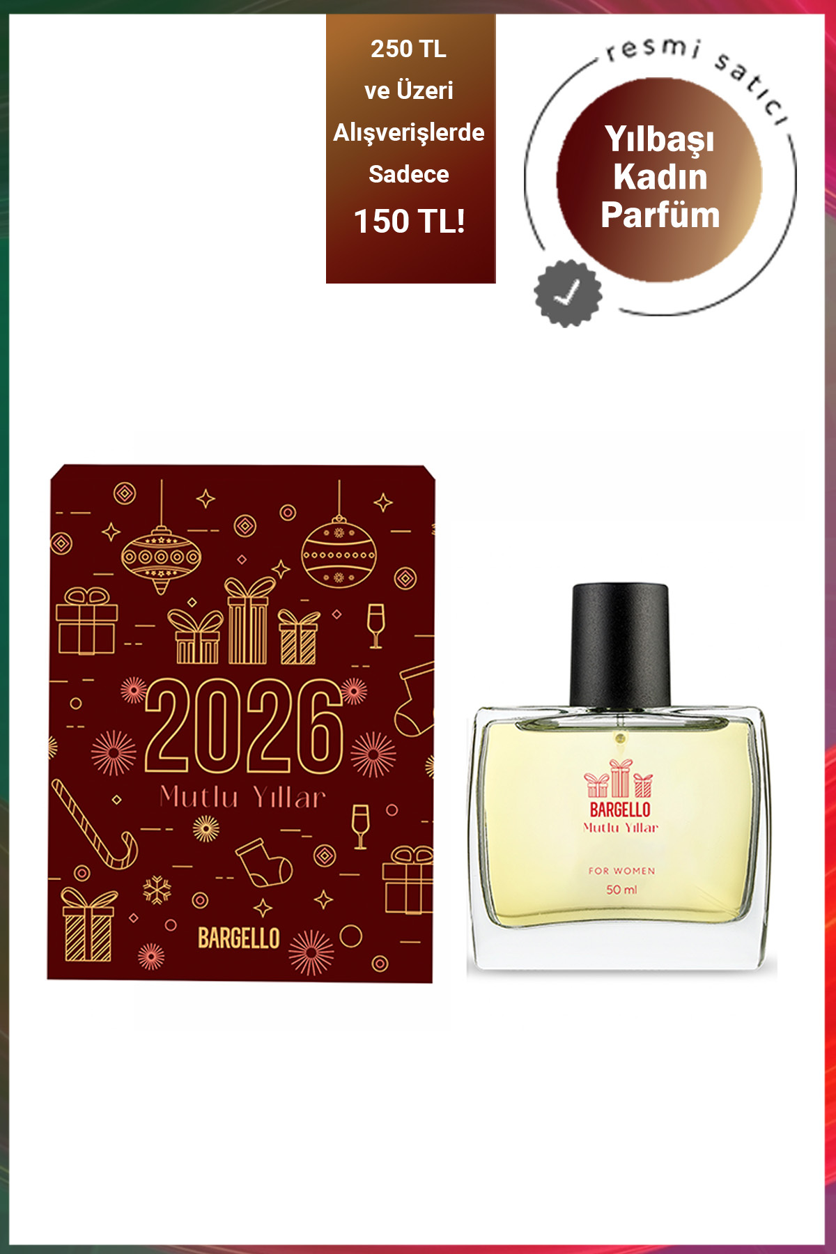 Bargello PROMOSYON YILBAŞI 1 KADIN 50 ml PARFÜM EDP