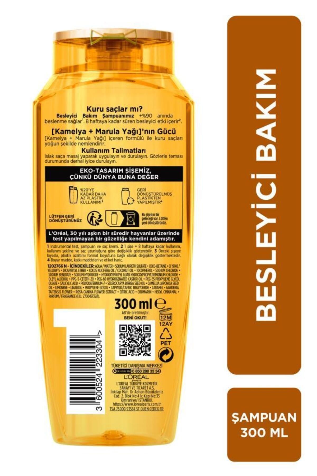 Mucizevi Yağ Besleyici Bakım Şampuanı 300 ml 5'li Set — 36005231657975 — تصویر 8 از 8
