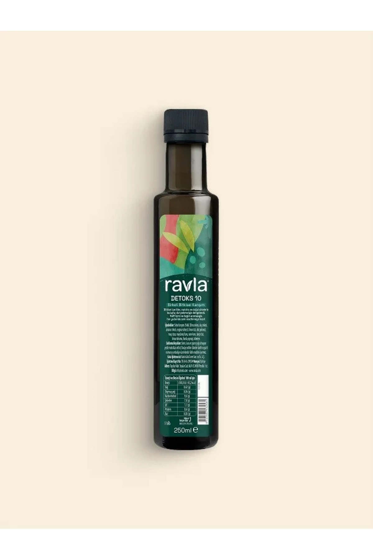 Ravla Detoks-10 Sirkeli Bitkisel İçecek - 250ml - Fiyatı, Yorumları