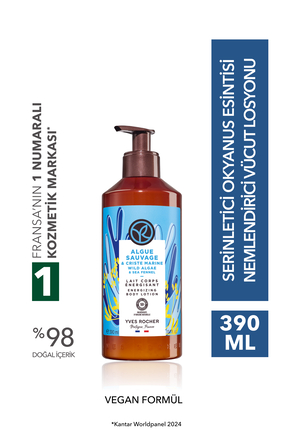 Yves Rocher Vücut Losyonu - Nemlendirici ve Besleyici Serinletici Okyanus Esi...