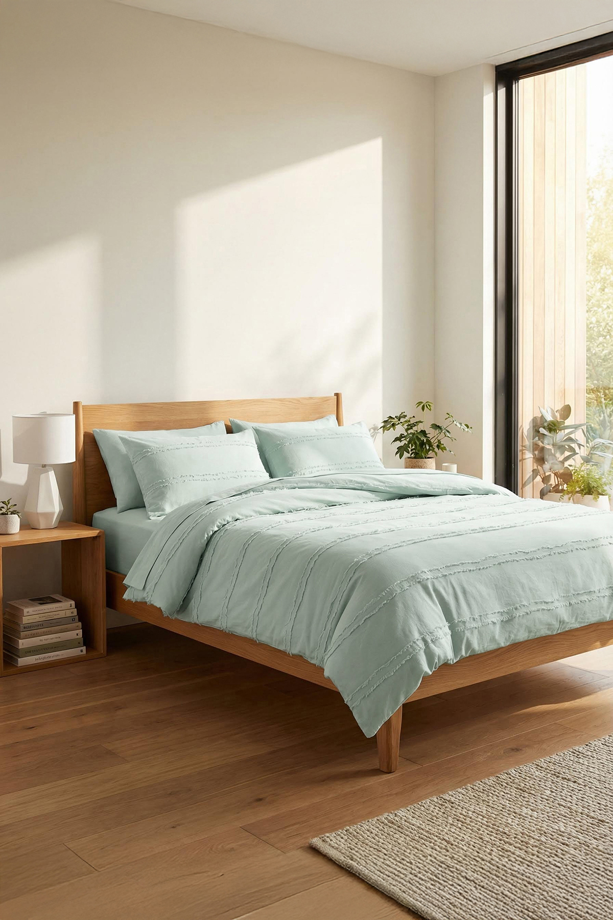 TRENDYOLMİLLA HOME Doppelbett-Set mit Boho-Motiv, 100 % Baumwolle, mit Quaste...