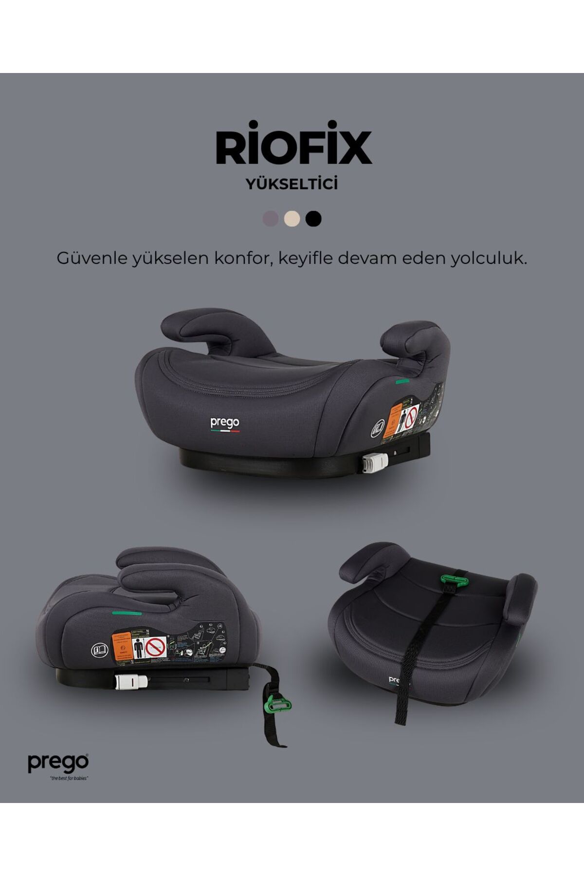Prego Riofix Çocuk Oto Koltuğu Yükselticisi 4052 fotoğrafı 6 (önizleme)