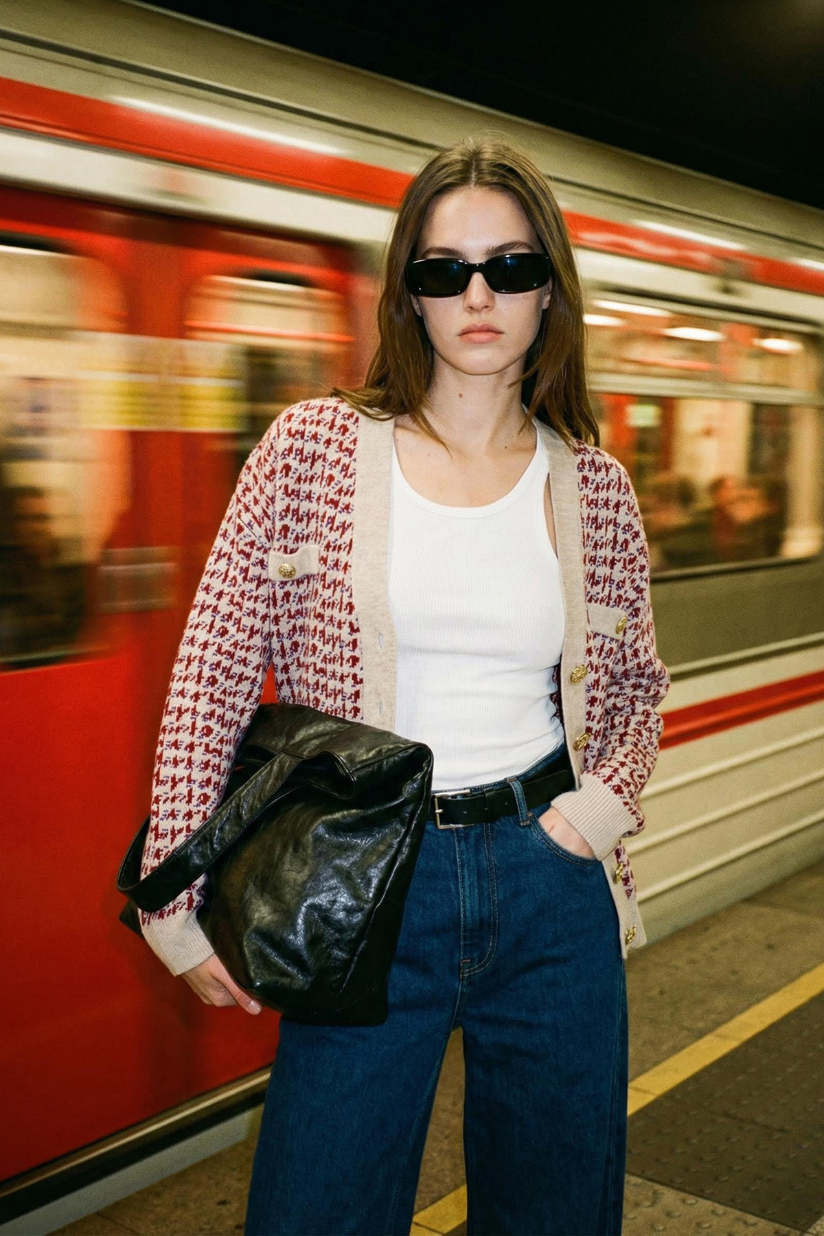 Trendyolmilla  Bej Geniş Kalıp Triko Hırka TWOAW22HI0268