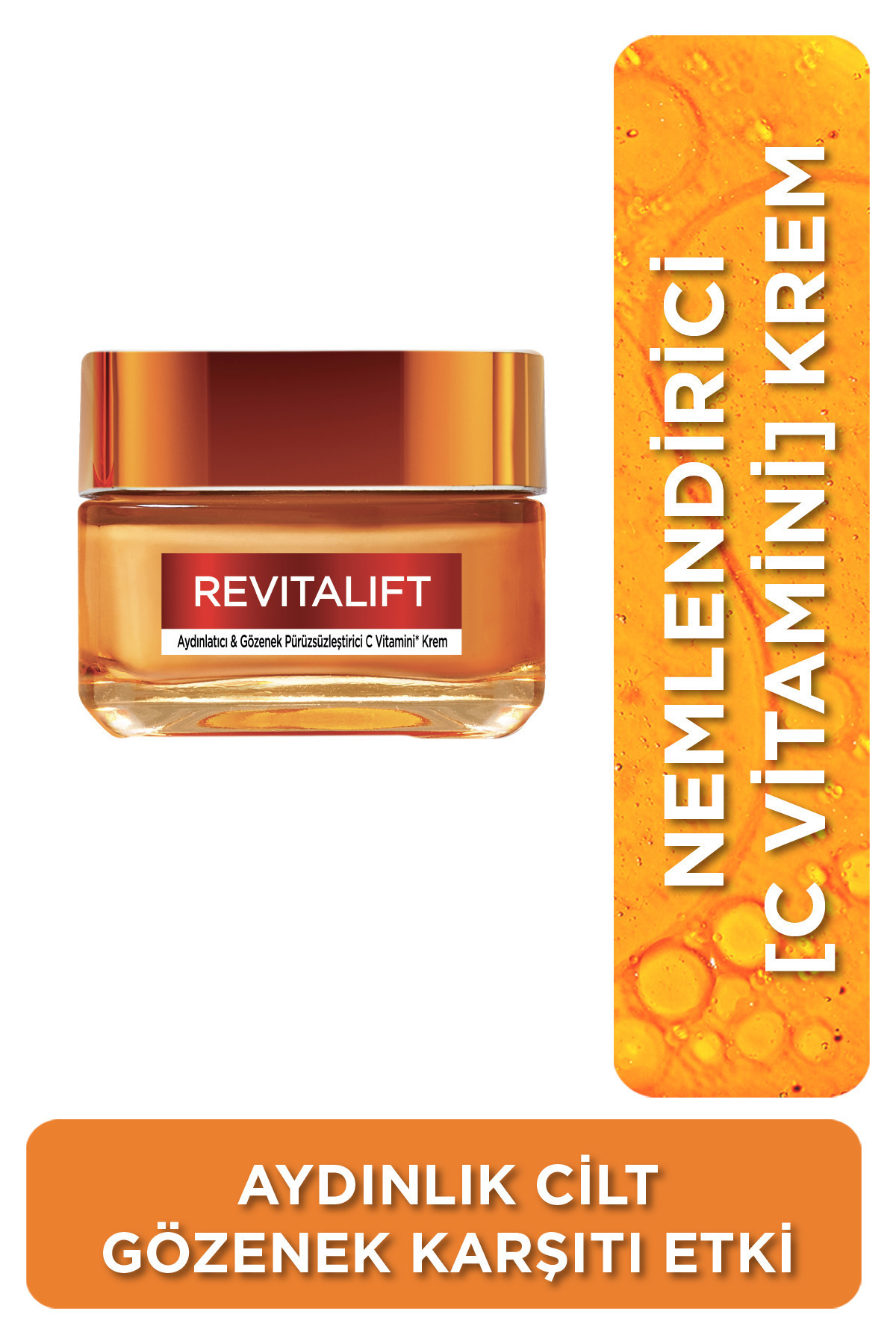 L'Oreal Paris Revitalift Clinical Aydınlatıcı & Gözenek Pürüzsüzleştirici C Vitamini Krem