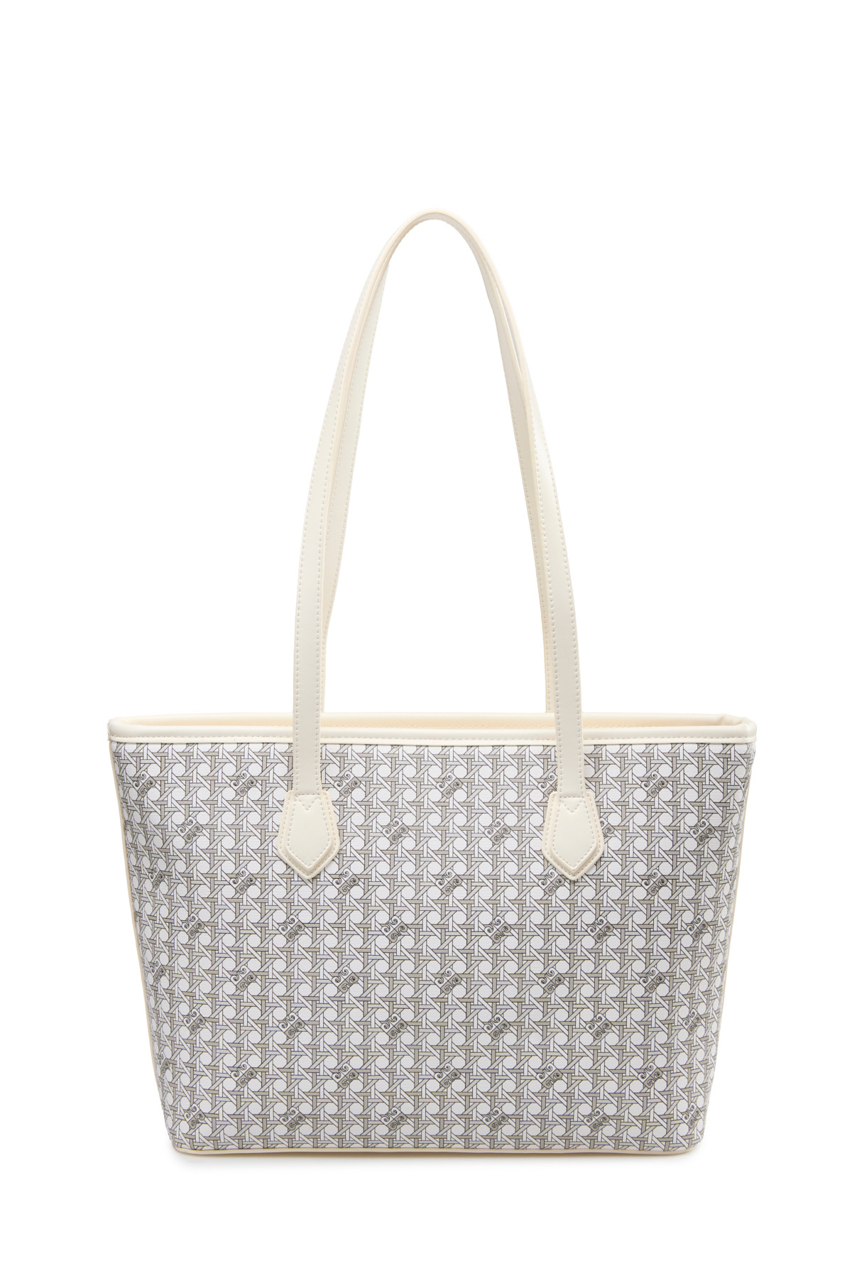 Pierre Cardin Limited Edition Beyaz Dijital Monogram Kadın Omuz Çantası 05PO25Y10705 görsel 7