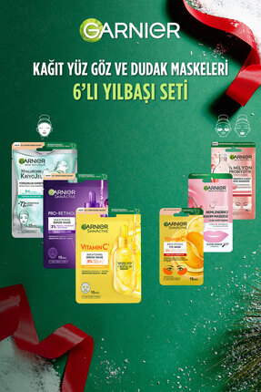 Garnier 6'lı Kağıt Maske Deneme Seti