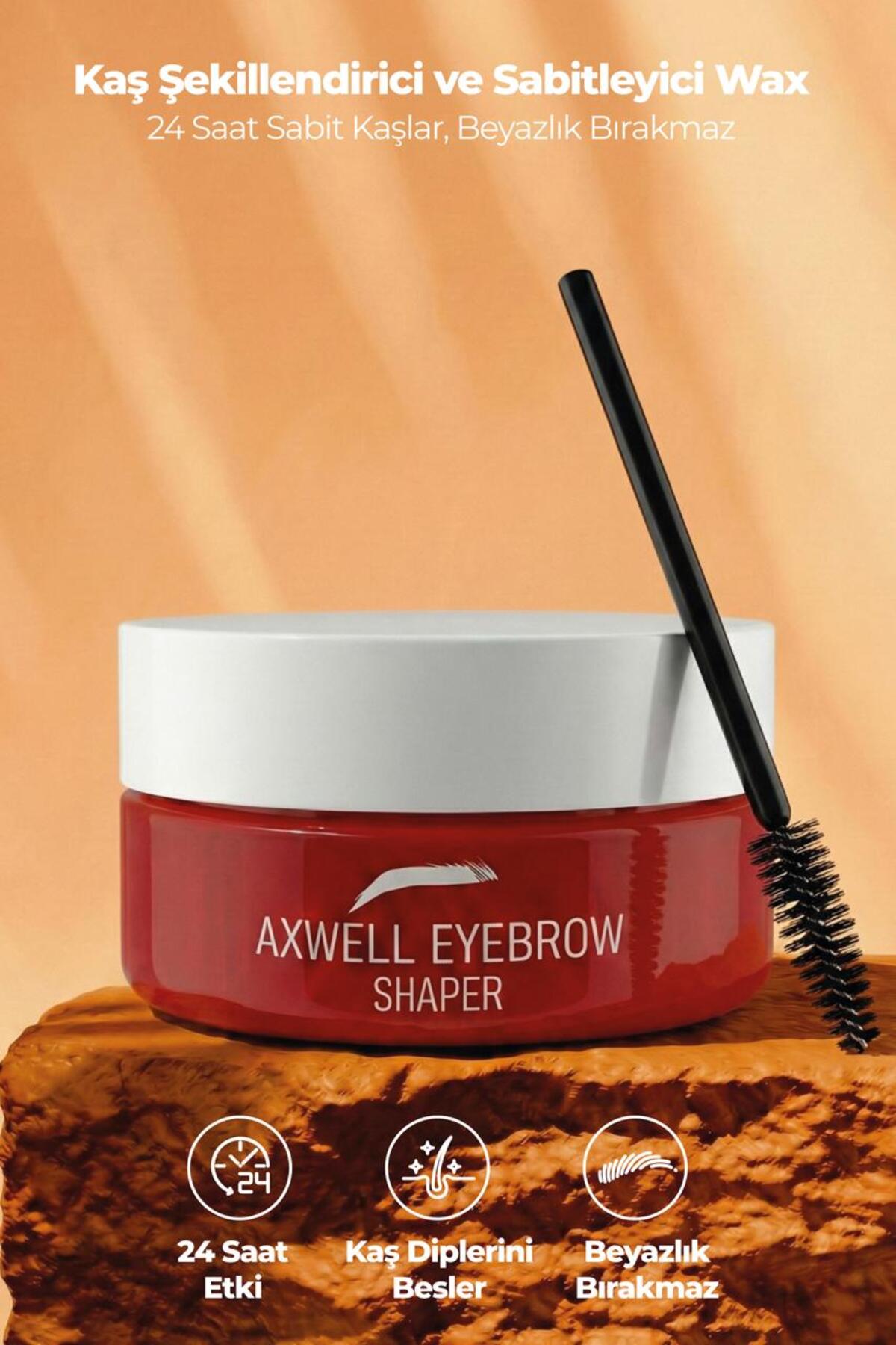 AXWELL Kaş Şekillendirici & Kaş Sabitleyici Wax 50 ml