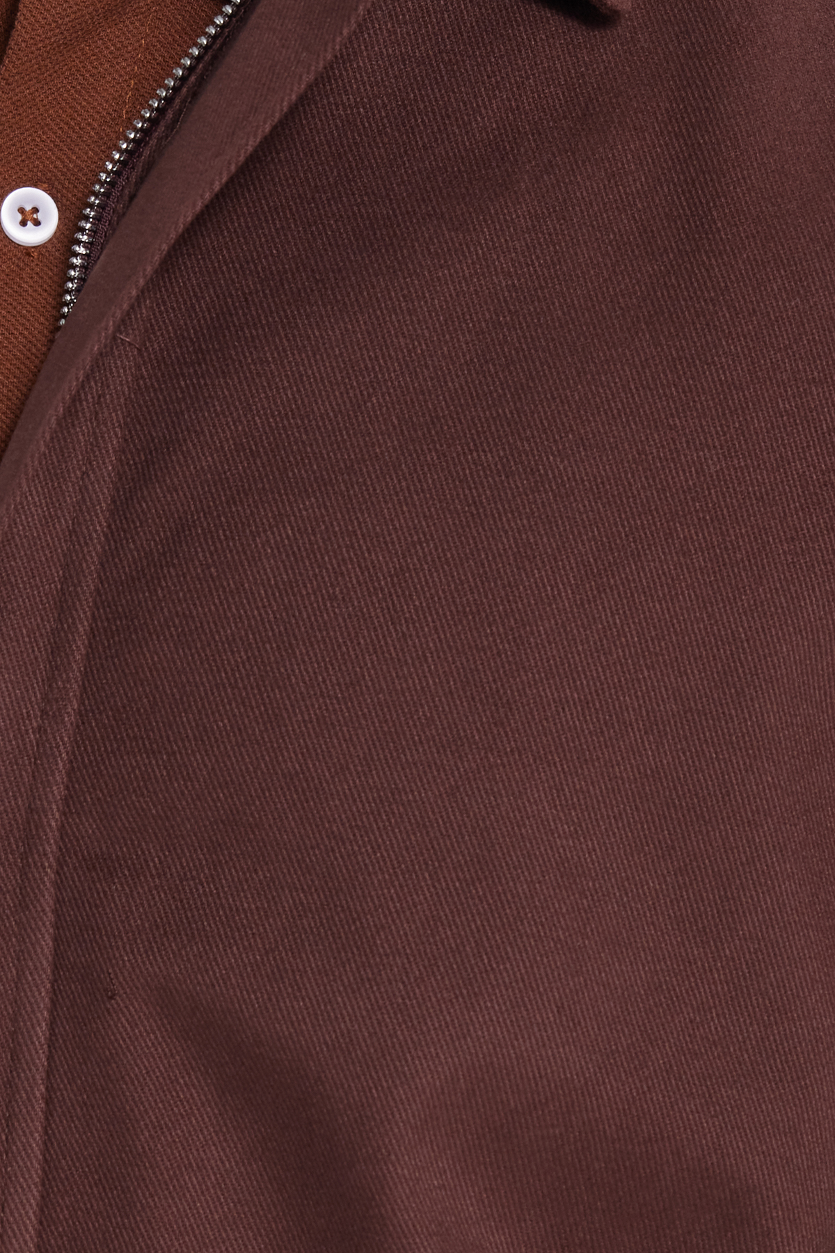 Tudors  Erkek Relax Fit Rahat Kesim %100 Pamuk Çift Cepli Fermuarlı Kiremit Mont Gömlek - Görsel 8