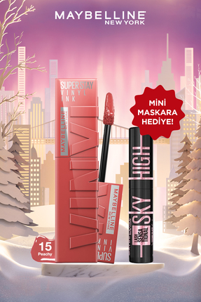 Maybelline New York Super Stay Vinyl Ink Uzun Süre Kalıcı Şeftali Tonlu Likit...