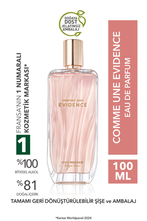 Yves Rocher Comme une Evidence EDP- Comme Une Evidence- Kadın Parfüm-100ml