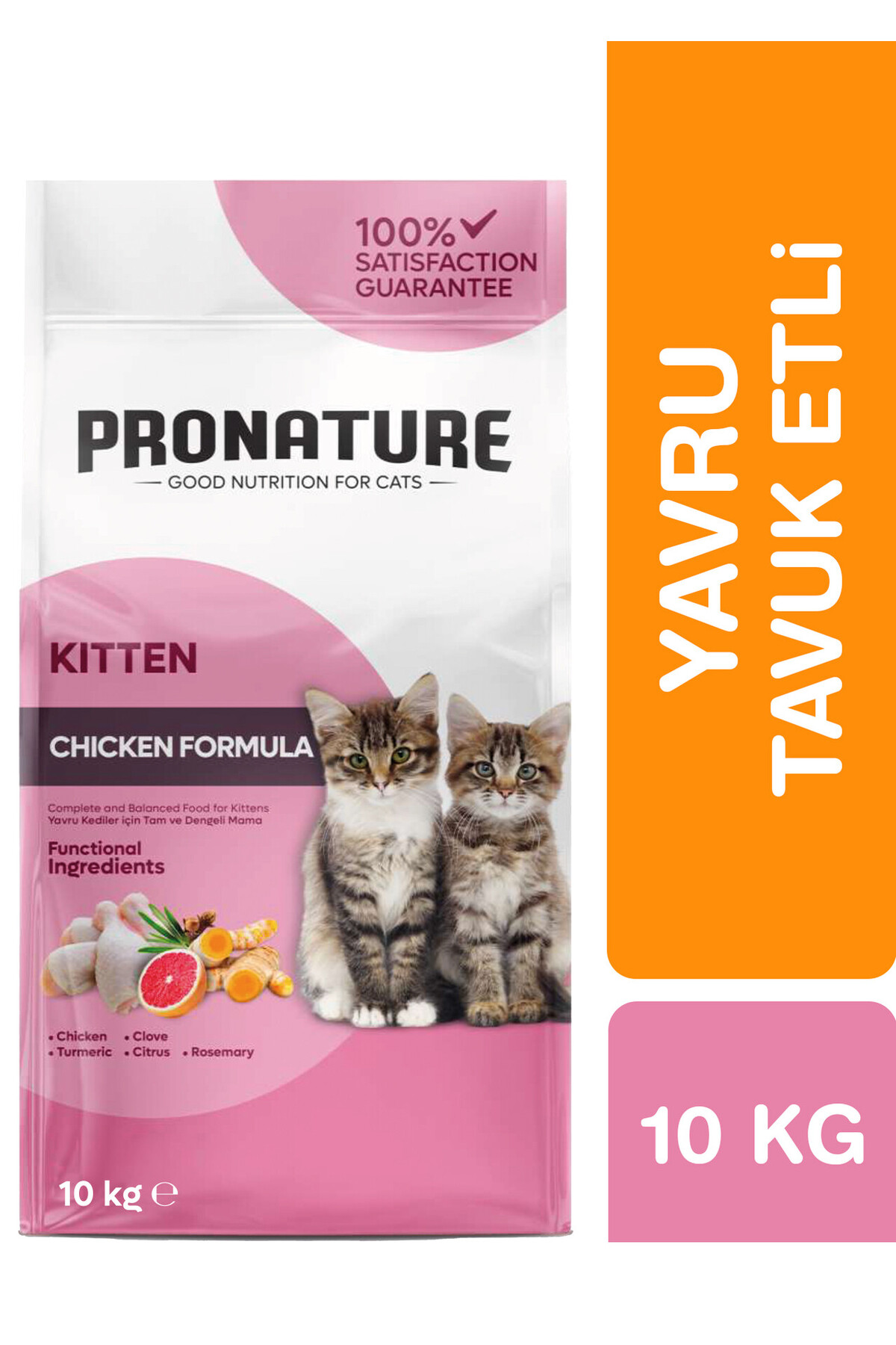 Pronature Yavru Kuru Kedi Maması (Daily Growth) - Tavuk Etli ve Pirinçli - 10 KG - Fiyatı, Yorumları