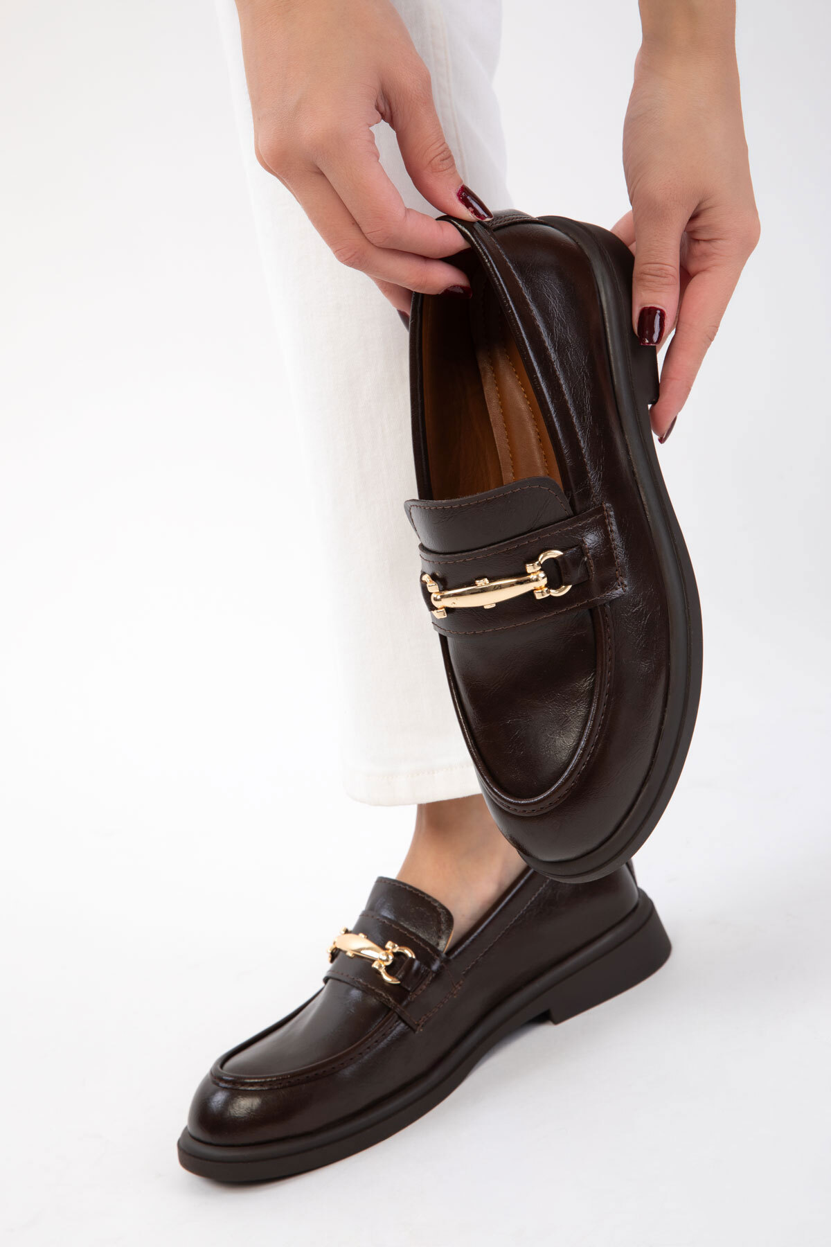 SOHO  Kahve Kadın Loafer Ayakkabı 21243