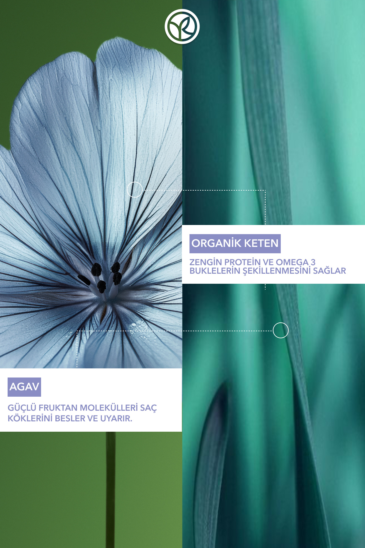 Bukle Belirginleştirici Saç Kremi - Kıvırcık ve Dalgalı Saçlar/ Boucle -Vegan -200ml — 98778 — تصویر 3 از 8