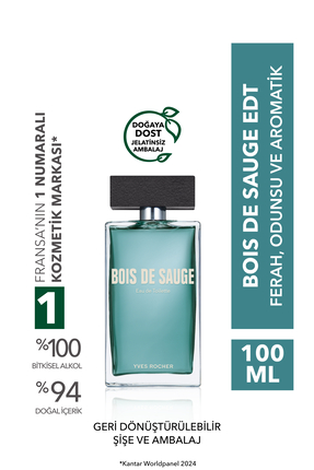 Yves Rocher Bois de Sauge EDT- Erkek Parfüm-100ml
