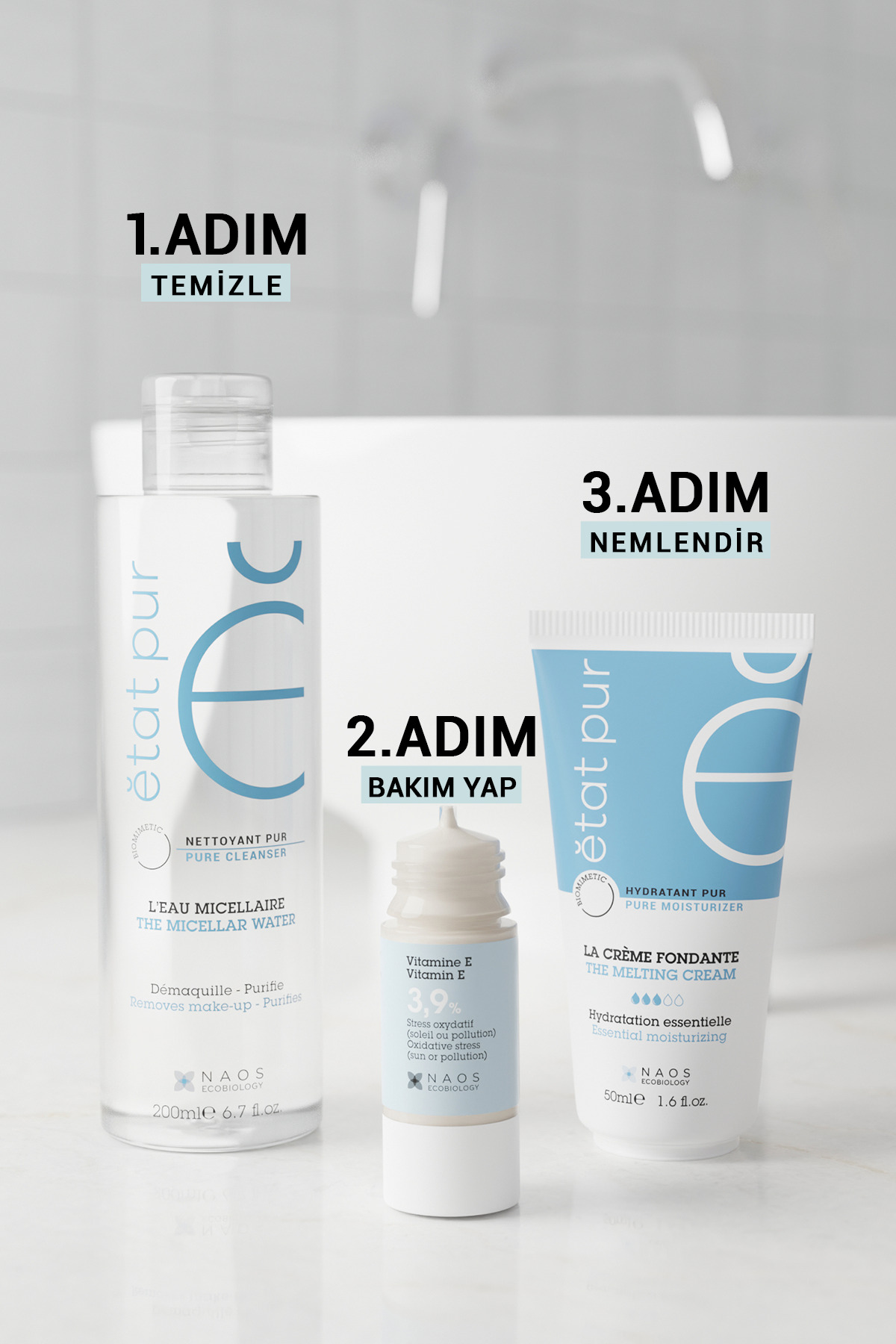 Pure Active E Vitamini Antioksidan Etkili Nemlendirici Cilt Yenileyici Konsantre Bakım Serumu 15ML — 3001181203 — تصویر 2 از 8
