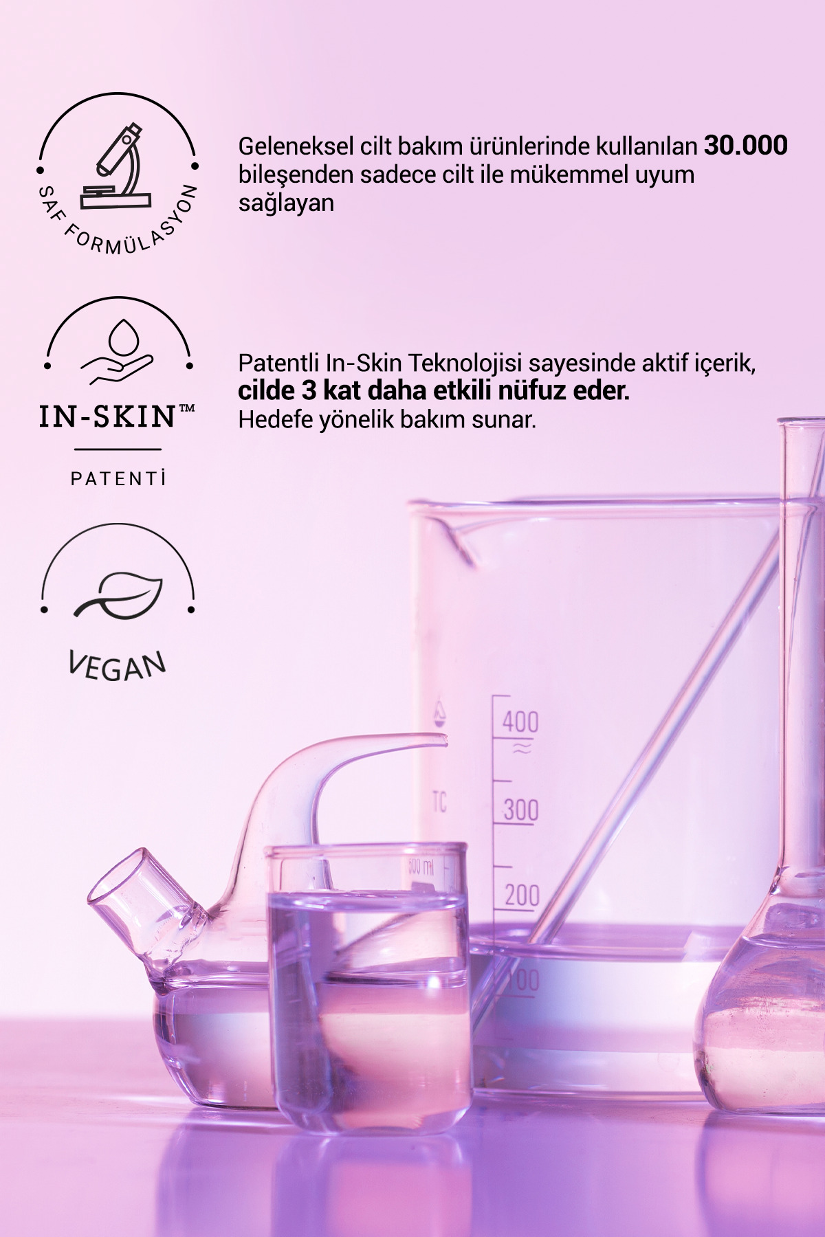 Pure Active E Vitamini Antioksidan Etkili Nemlendirici Cilt Yenileyici Konsantre Bakım Serumu 15ML — 3001181203 — تصویر 8 از 8