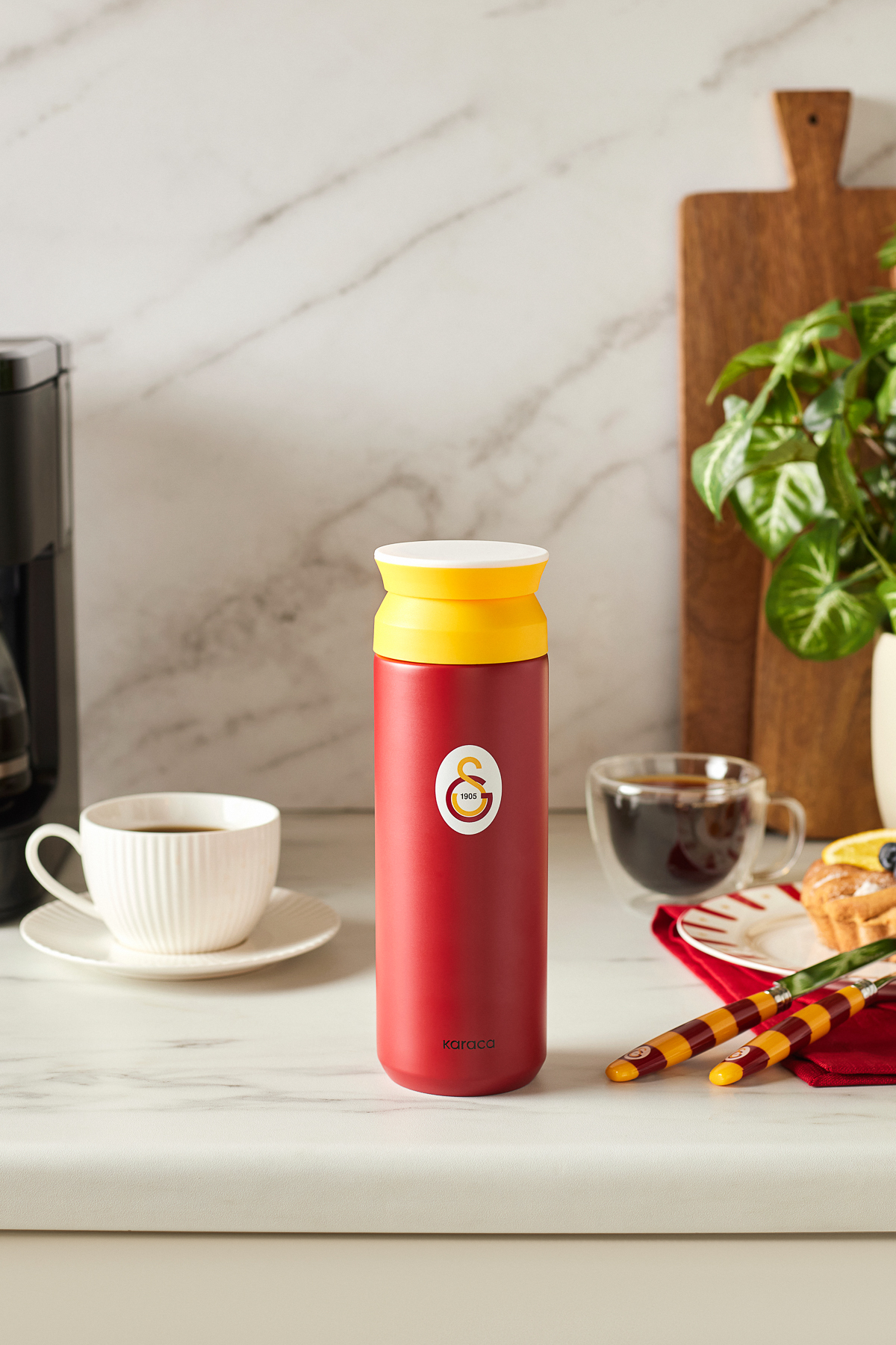 Karaca x Galatasaray Lisanslı Logo Termos 500 ml