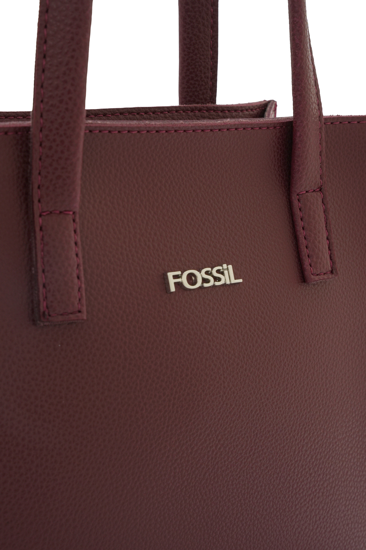 کیف Fossil دستی و صلیب شانه زنانه Claret Red 05FO25K5090 اورجینال - تصویر 4