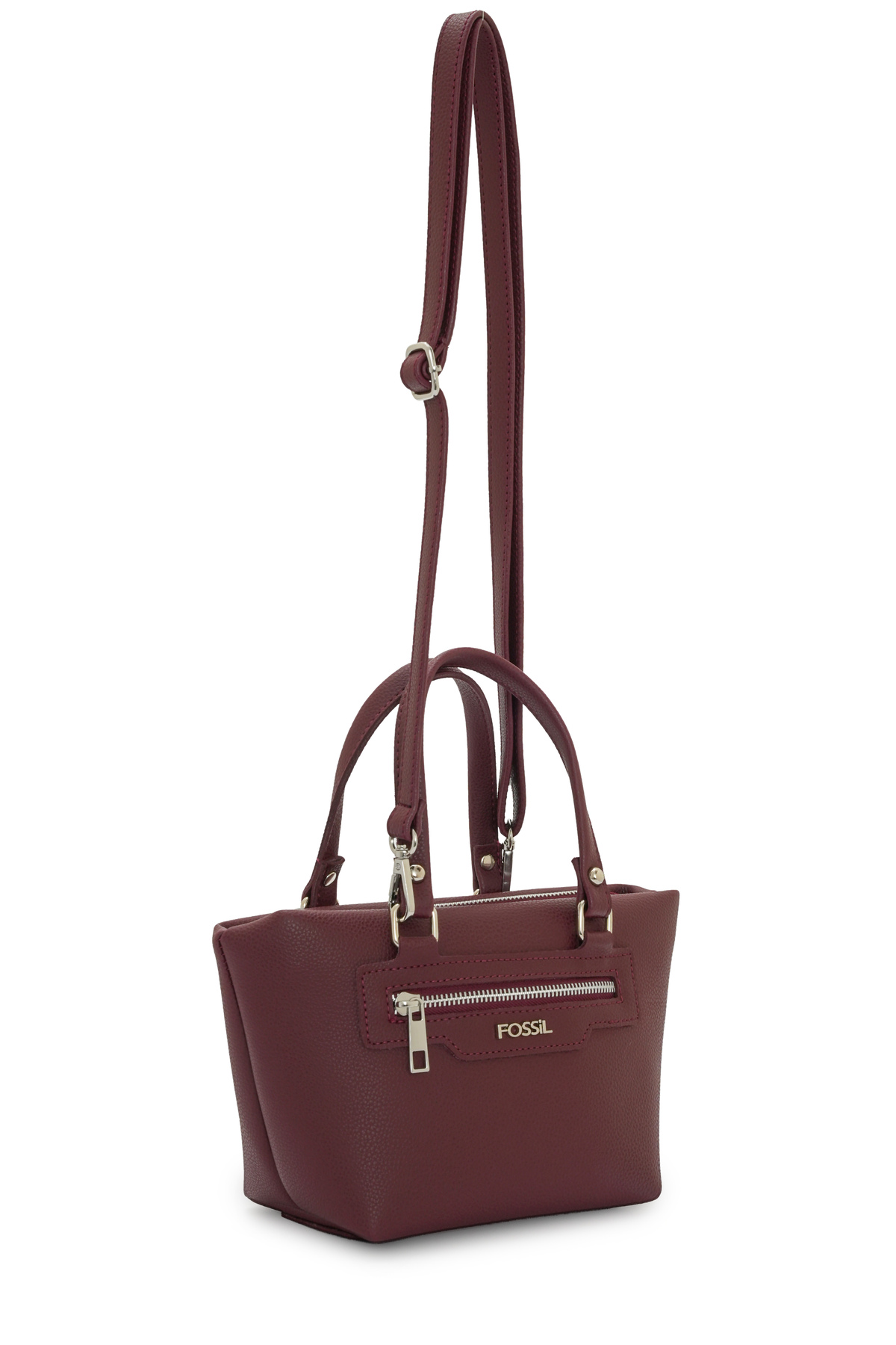 Claret Red Women's Hand and Crossbody Shoulder Bag 05FO25K5089