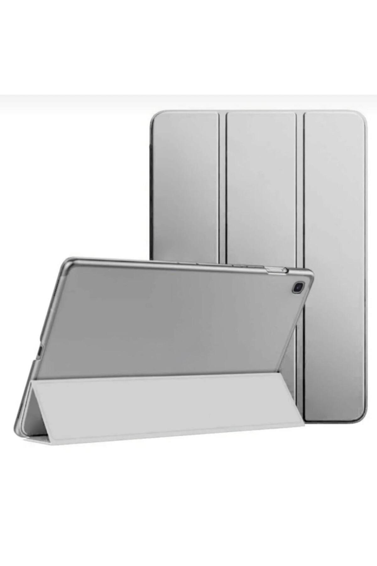 Samsung Compatible Galaxy Tab A8 10.5 Sm-x200 X205 X207 Case New Pu Leather Smart Stand Case Grey
