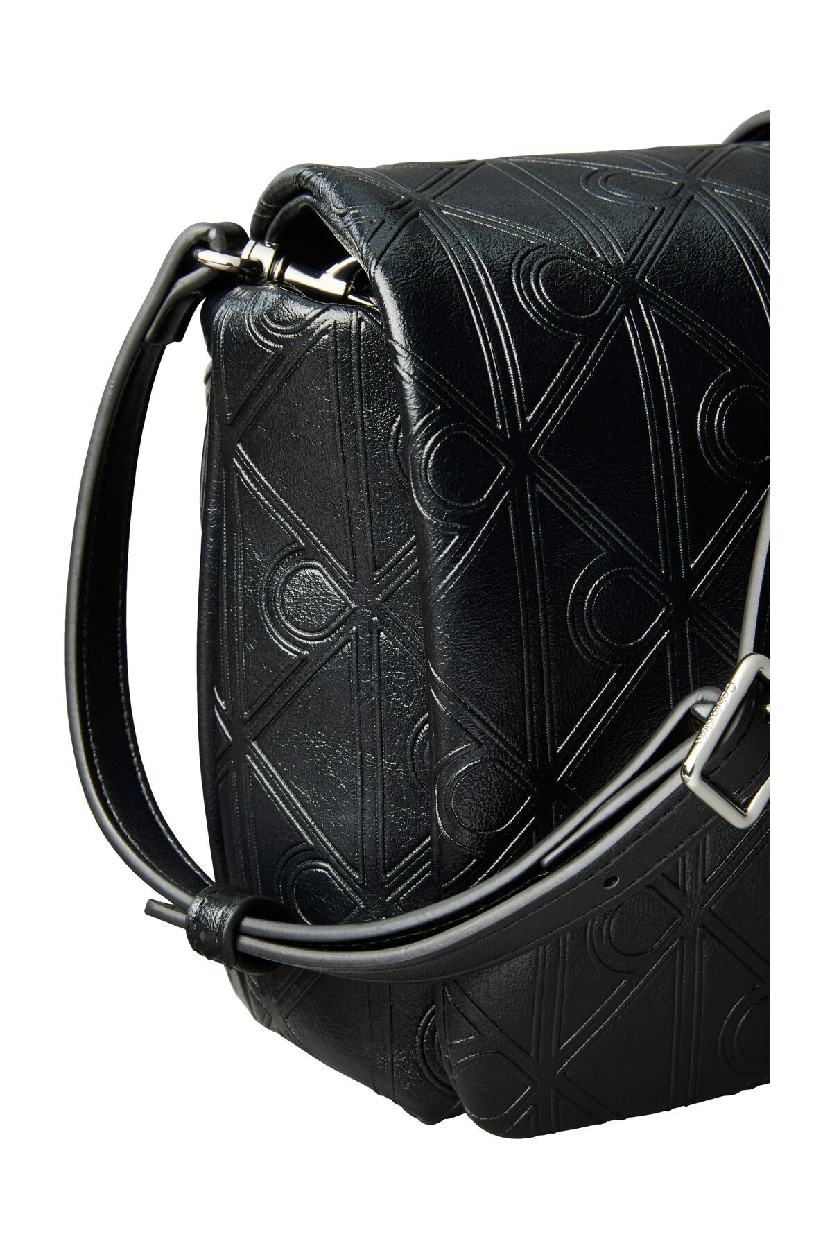 EMBLEM AOP PUFFER FLAP CROSSBO Calvin Klein کالوین کلاین اورجینال - تصویر 4