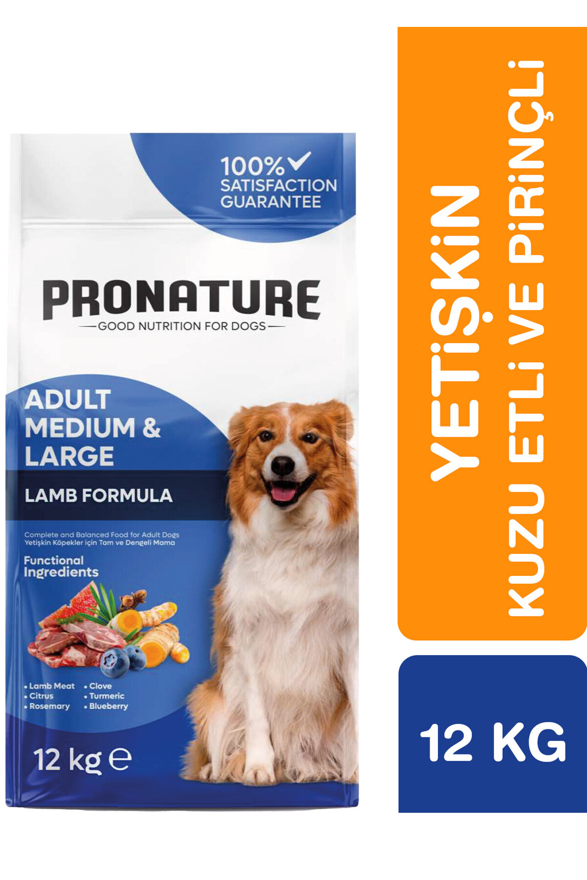 Pronature Orta ve Büyük Irk Yetişkin Kuru Köpek Maması (Daily Protect) - Kuzu Etli ve Pirinçli - 12 KG - Fiyatı, Yorumları