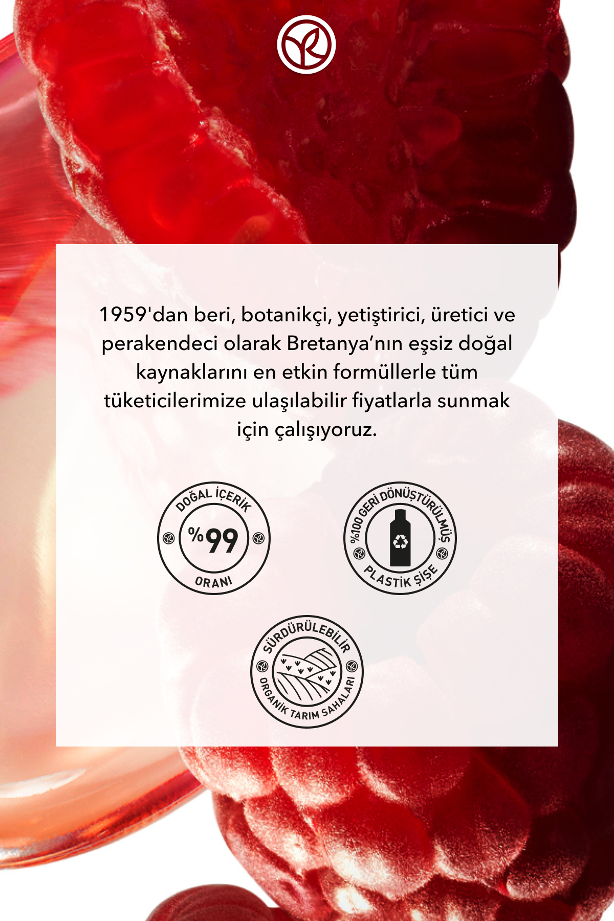Parlatıcı Frambuaz Saç Sirkesi / Toniği - Normal Saçlar / Brillance - Vegan -150ml — 52166 — تصویر 8 از 8