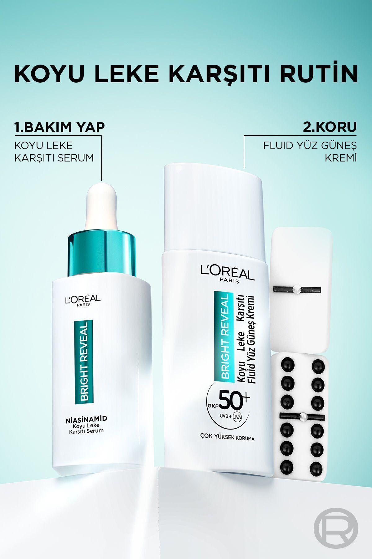 L'oréal Paris Bright Reveal Spf 50+ Koyu Leke Karşıtı Fluid Günlük Yüz Güneş Kremi 50ML — TYCU66YR3N170841558168456 — تصویر 6 از 8