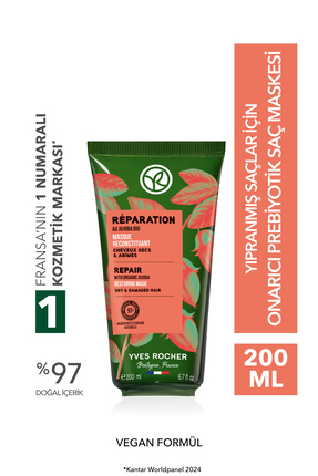 Yves Rocher Onarıcı Prebiyotik Saç Maskesi - Yıpranmış Saçlar / Reparation -V...
