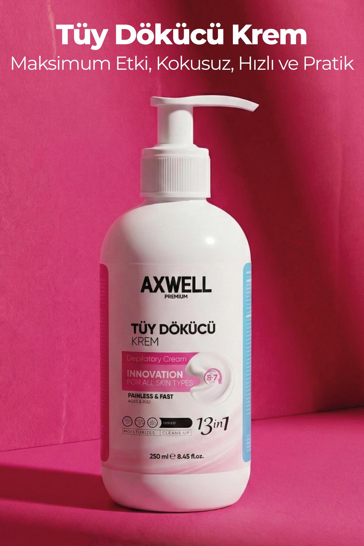 AXWELL Tüy Dökücü Krem Tüm Cilt Tipleri İçin