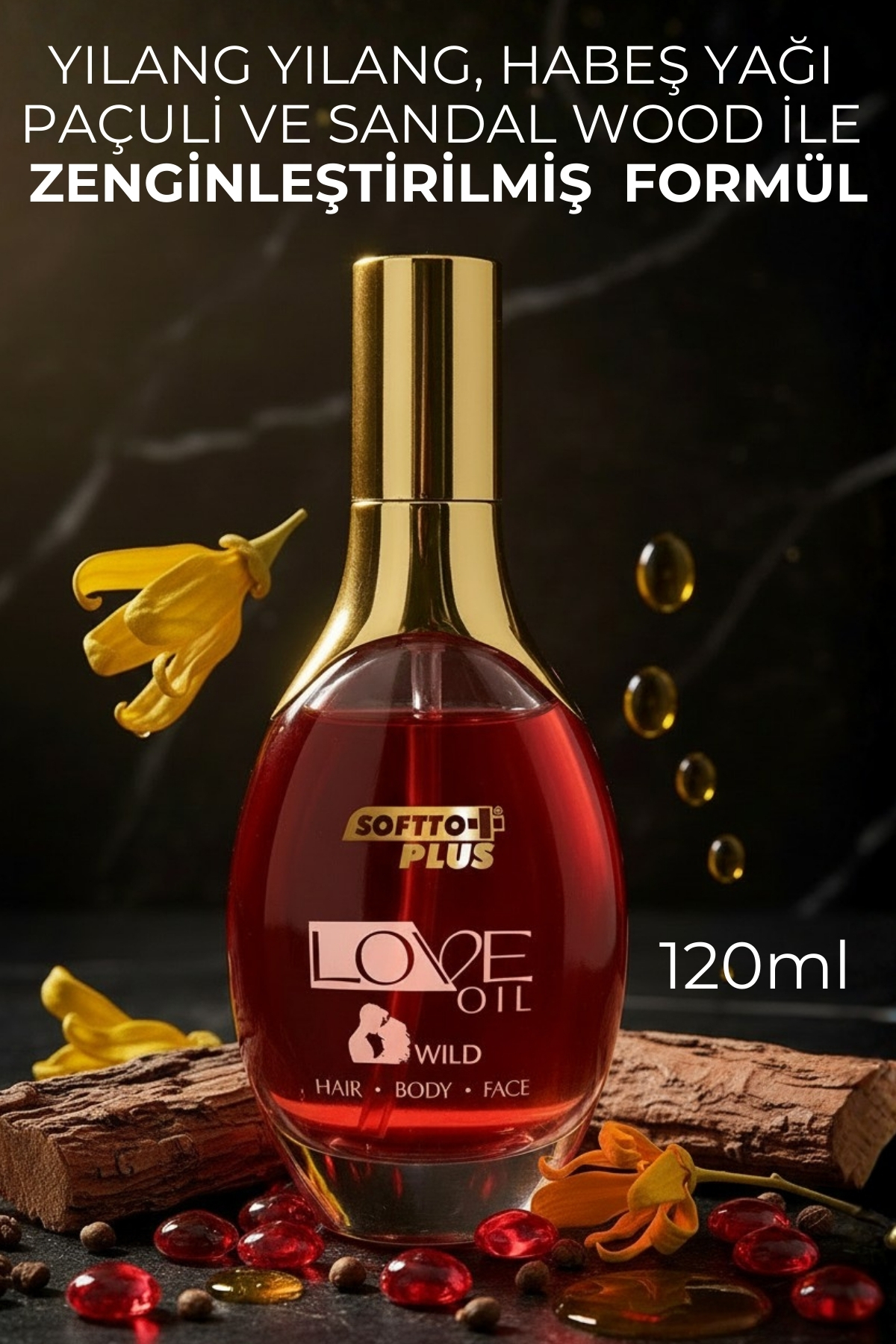 روغن لاو / روغن مراقبت از مو و پوست ۱۲۰ میلی‌لیتر / رایحه‌ای دل‌انگیز در تمام طول روز / سبک — لاو اویل — تصویر 5 از 7