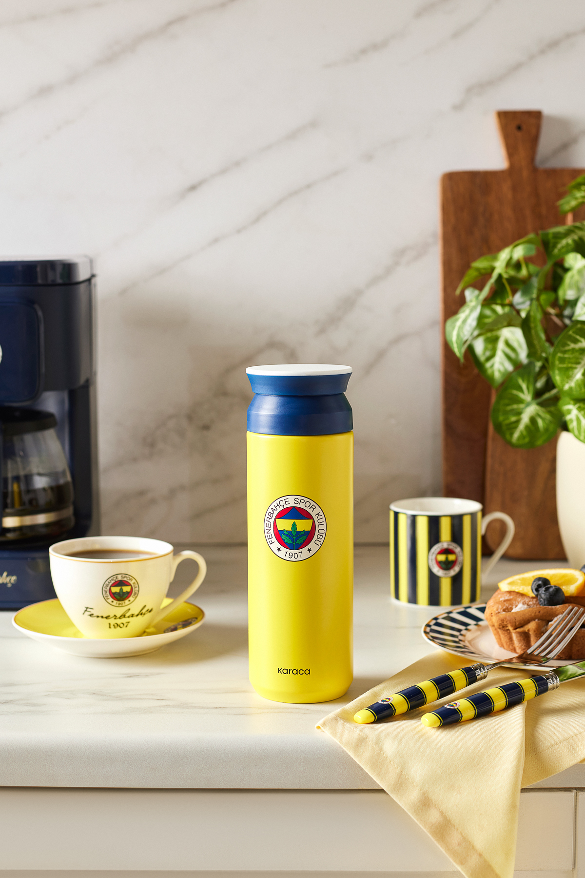 Karaca x Fenerbahçe Lisanslı Logo Termos 500 ml