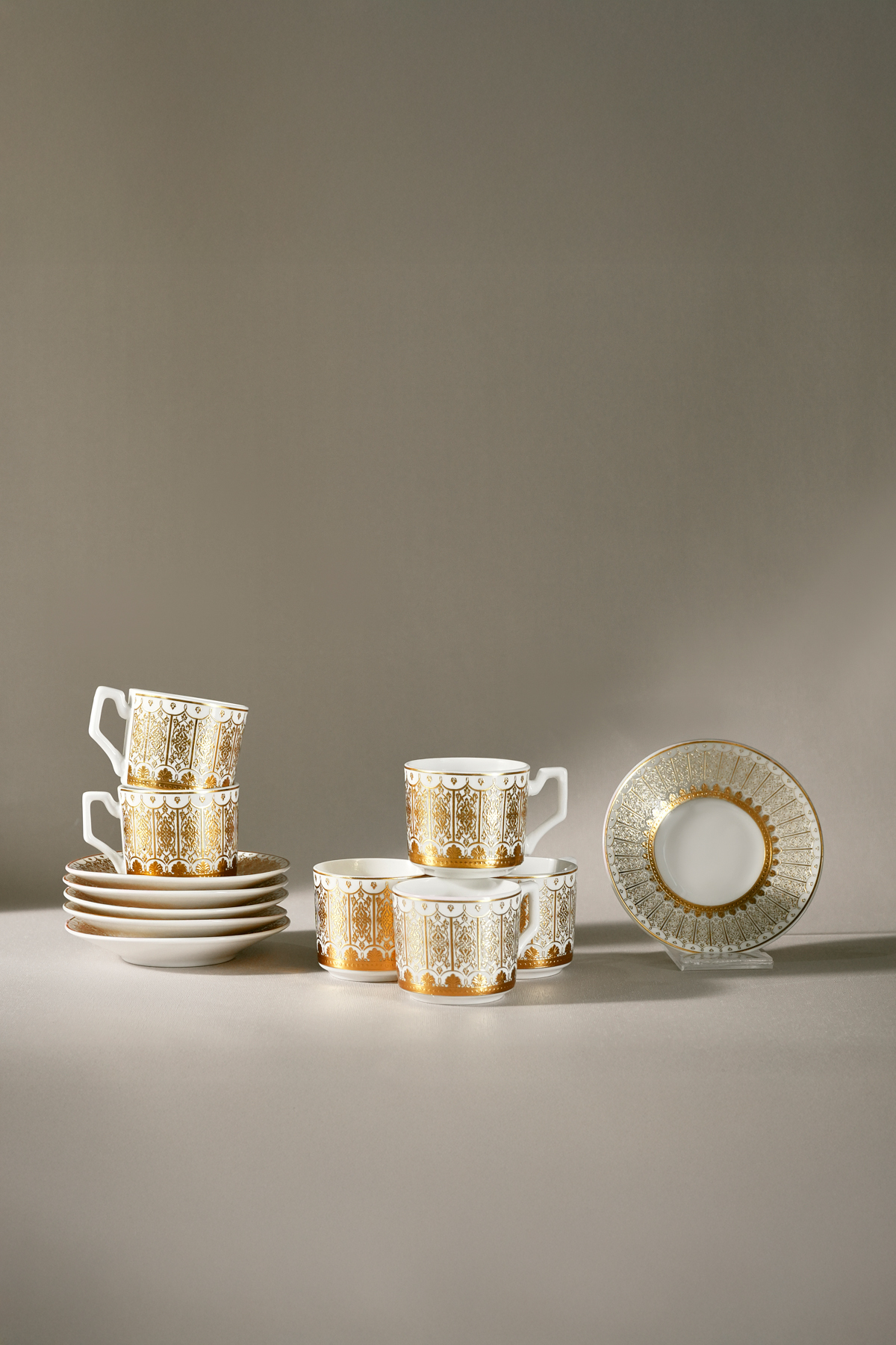 Karaca Aslı 6 Kişilik Kahve Fincan Takımı 100 ml