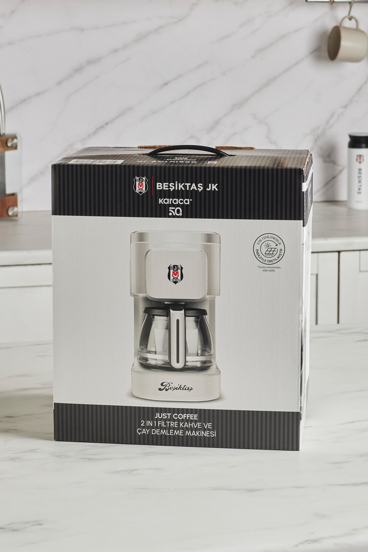 دستگاه دم‌کردن قهوه و چای 2 در 1 Just Coffee Aroma مدل Lisanslı Beşiktaş