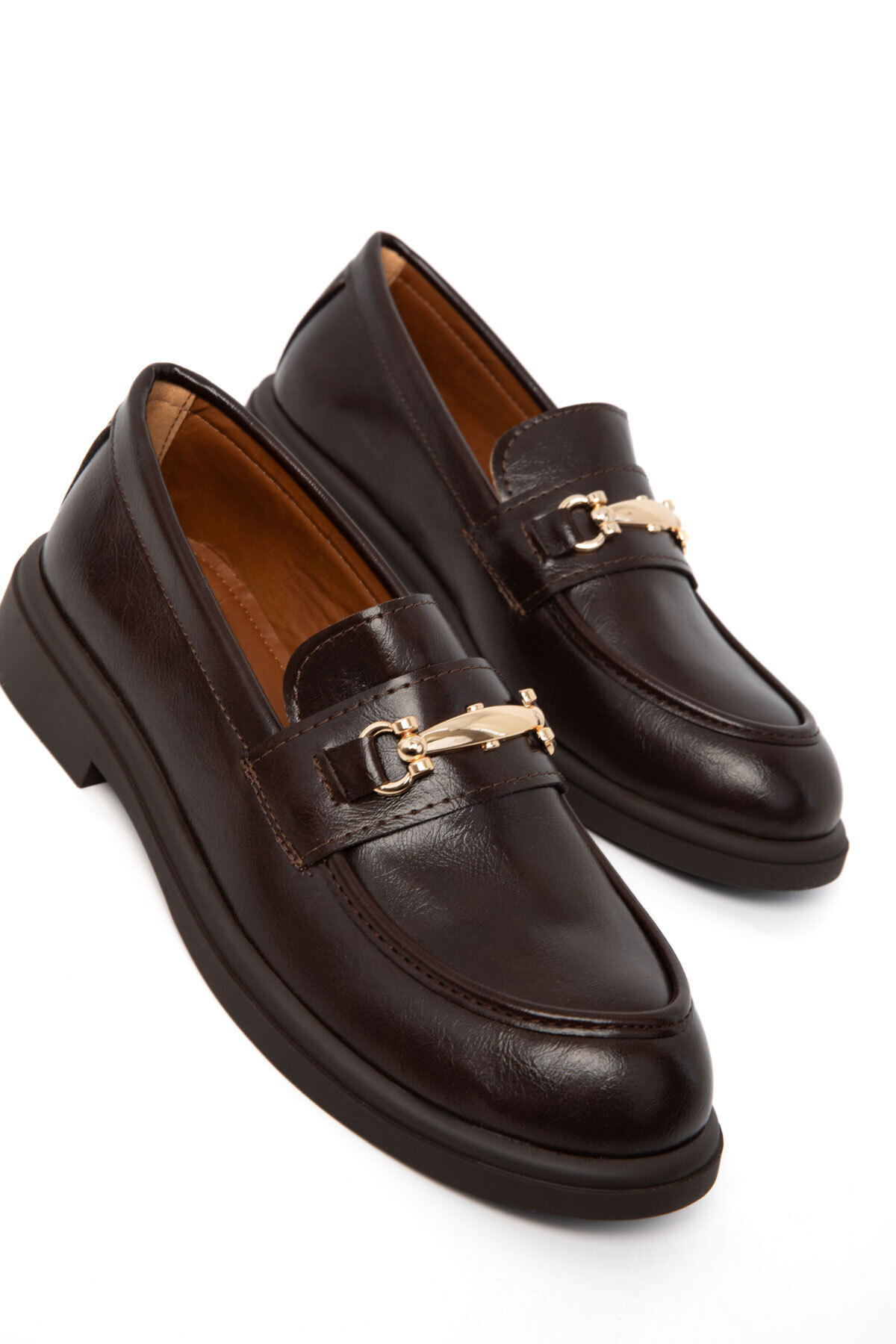 SOHO  Kahve Kadın Loafer Ayakkabı 21243 - Görsel 2