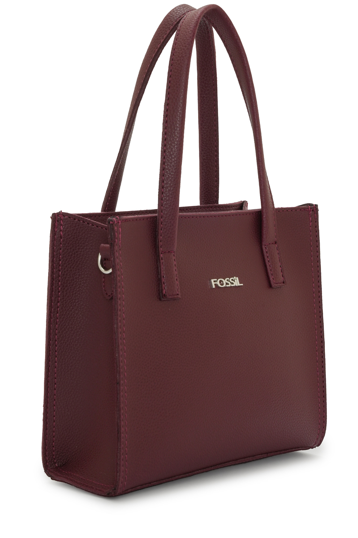 کیف Fossil دستی و صلیب شانه زنانه Claret Red 05FO25K5090 اورجینال - تصویر 3