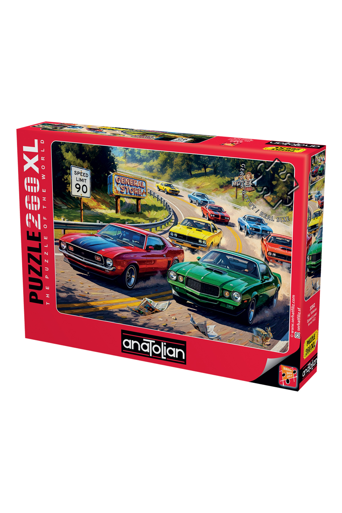 Anatolian Puzzle 260 XL Parça Yapboz Puzzle - Hız Tutkusu 3352