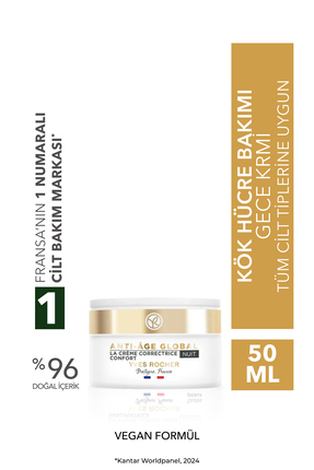 Yves Rocher Yenileyici Yaşlanma Karşıtı Bitkisel Kök Hücre Bakımı Anti-Age Gl...