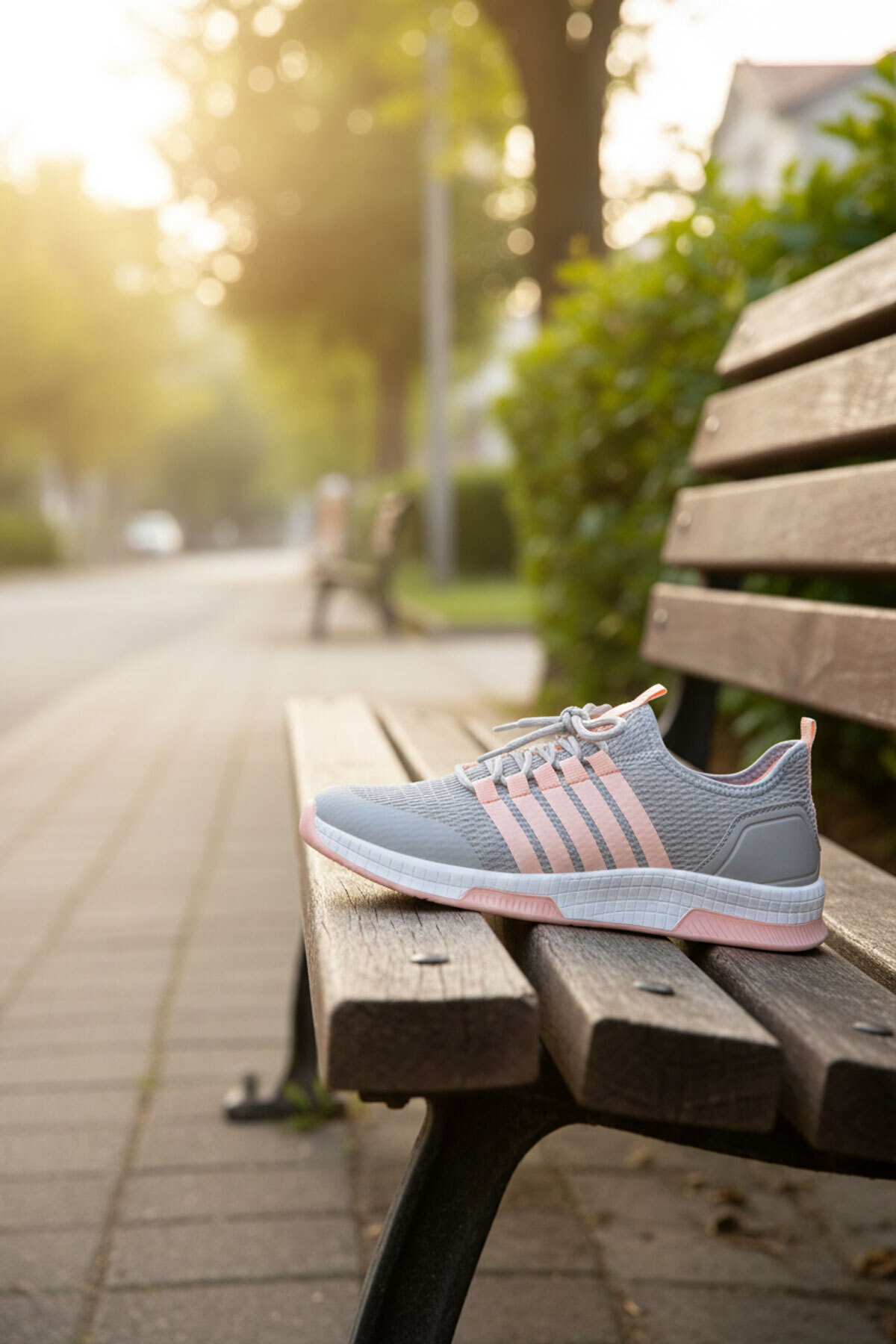 SOHO  Buz-Pudra Kadın Sneaker 16278 - Görsel 2