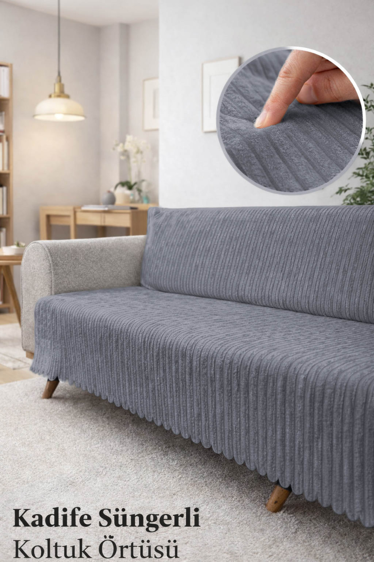 Non-Slip Sofa Sponge Velvet Sofa - Sofa Cover