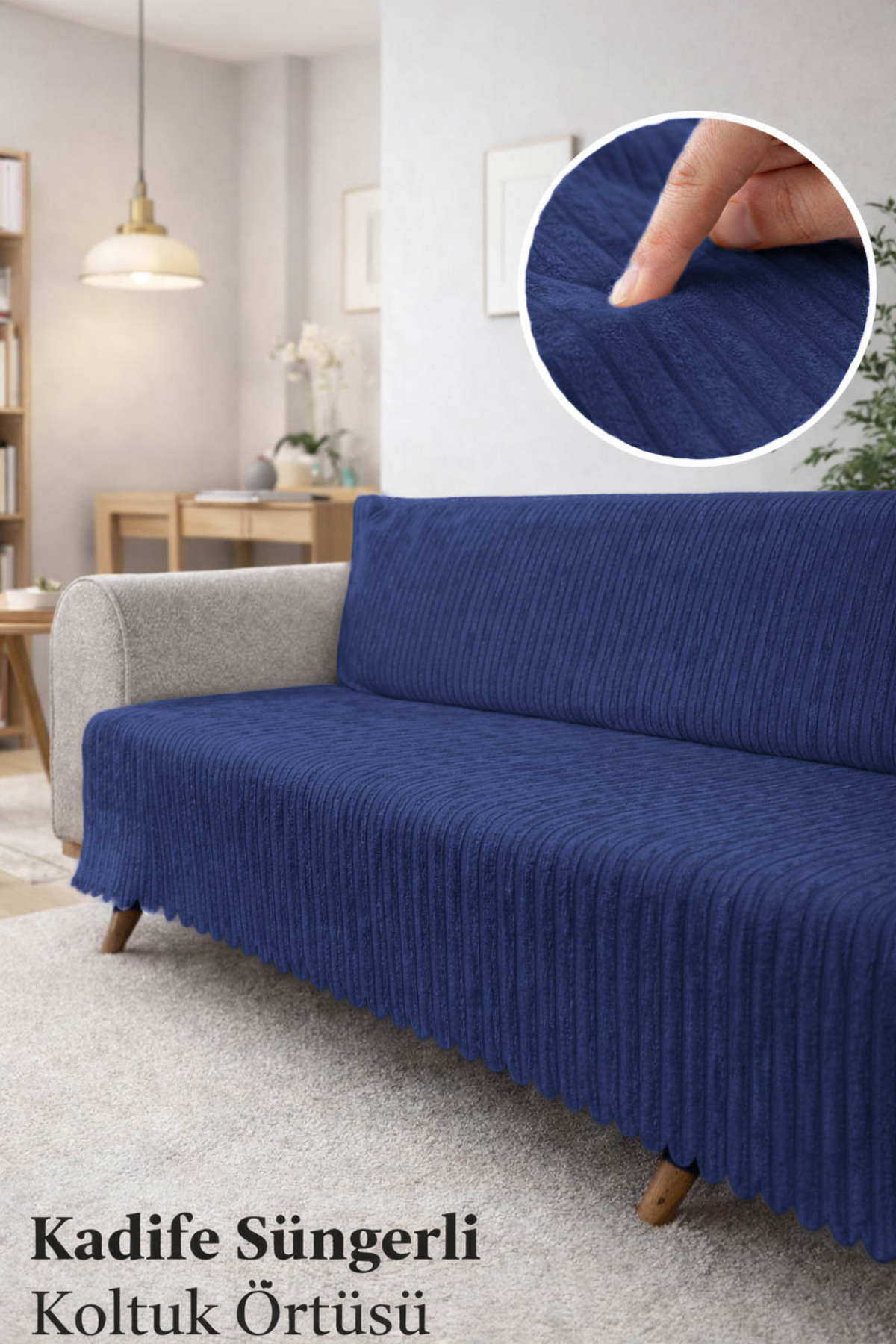 Non-Slip Sofa Sponge Velvet Sofa - Sofa Cover
