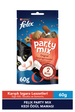 FELIX Party Mix Karışık Izgara Lezzetleri Kedi Ödül Maması