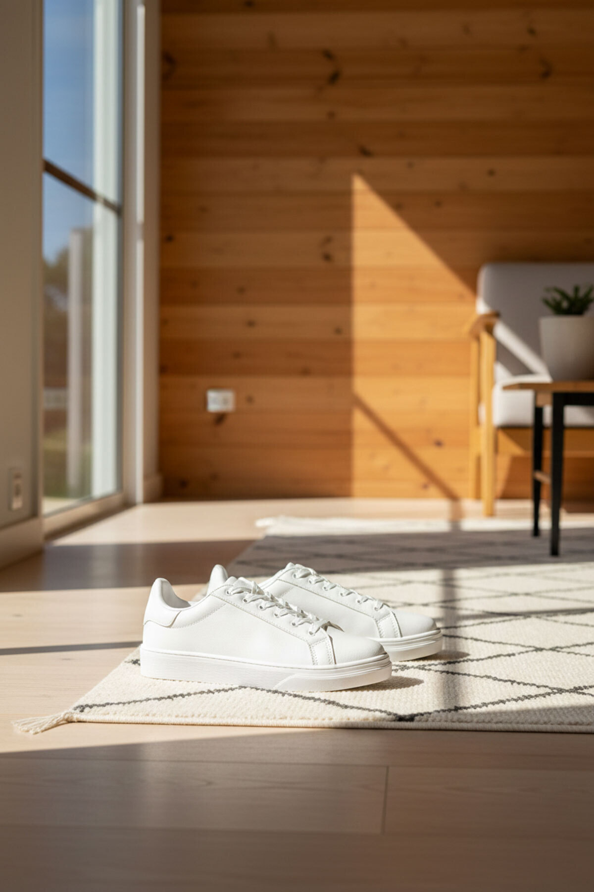 SOHO  Beyaz Kadın Sneaker 14395 - Görsel 2