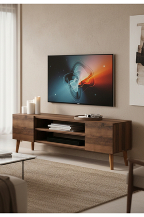 Monte Sehpa Etna Tv Sehpası Ceviz