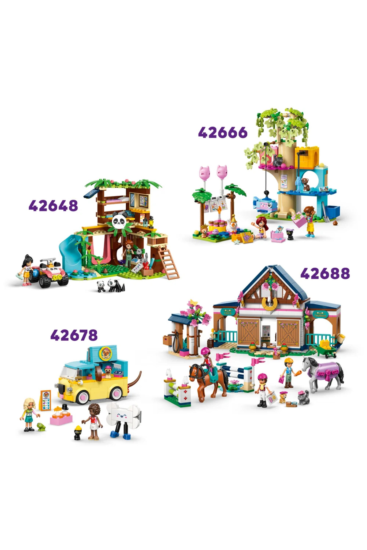 LEGO ® Friends Köpek Ödülleri Pastanesi 42677 – 6+ Yaratıcı Oyuncak Yapım Seti (278 Parça) fotoğrafı 7 (önizleme)