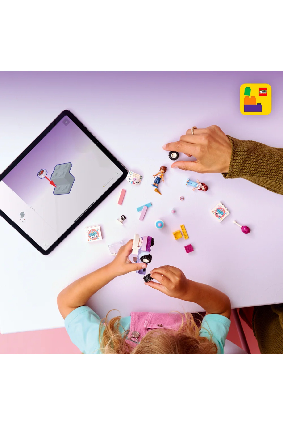 LEGO ® Friends Tek Boynuzlu At Pasta Dağıtım Arabası 42675 – 4+ Oyuncak Yapım Seti (67 Parça) fotoğrafı 6 (önizleme)