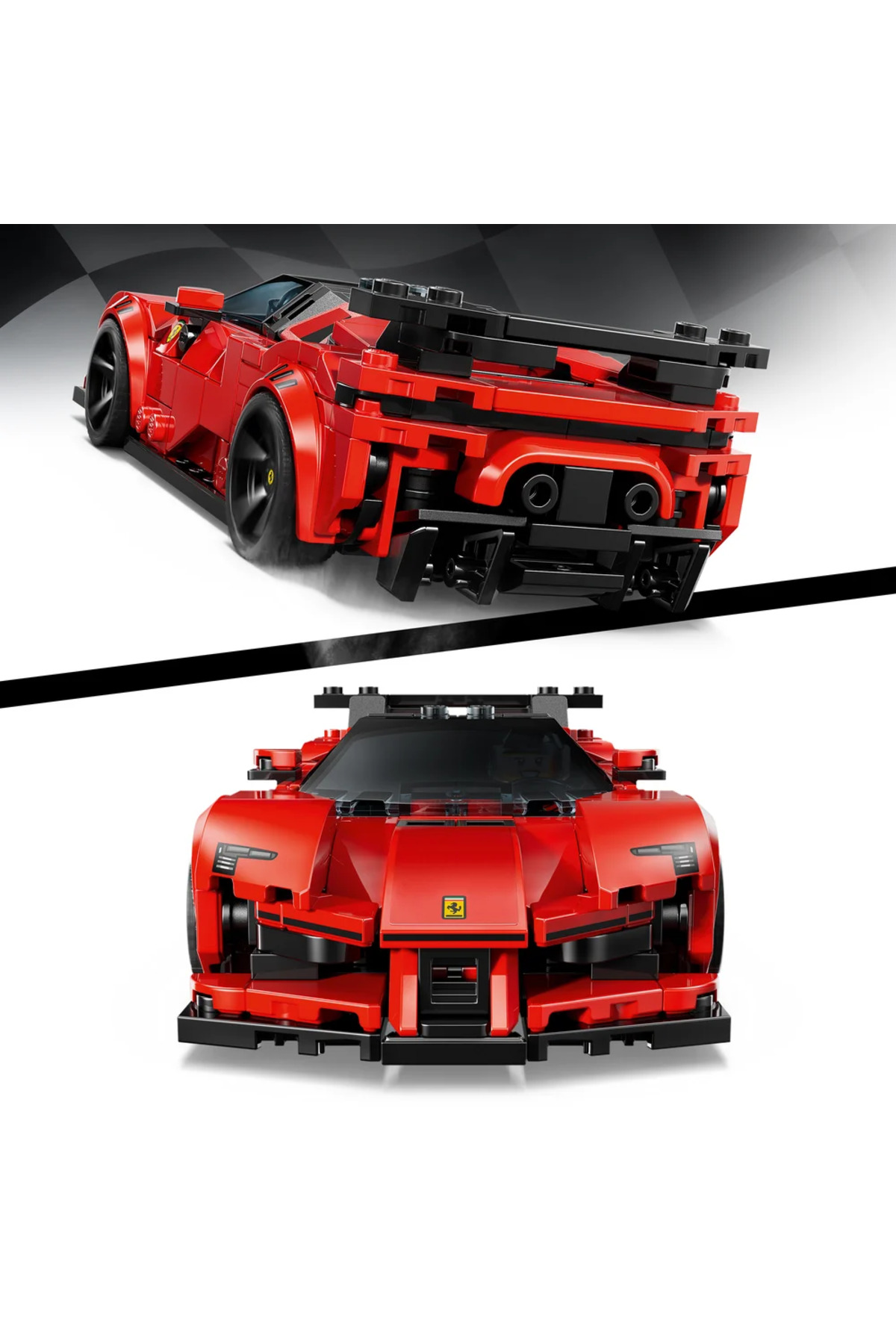 LEGO ® Speed Champions Ferrari SF90 XX Stradale Spor Araba 77254 - 9+ Oyuncak Yapım seti (339 Parça) fotoğrafı 3 (önizleme)
