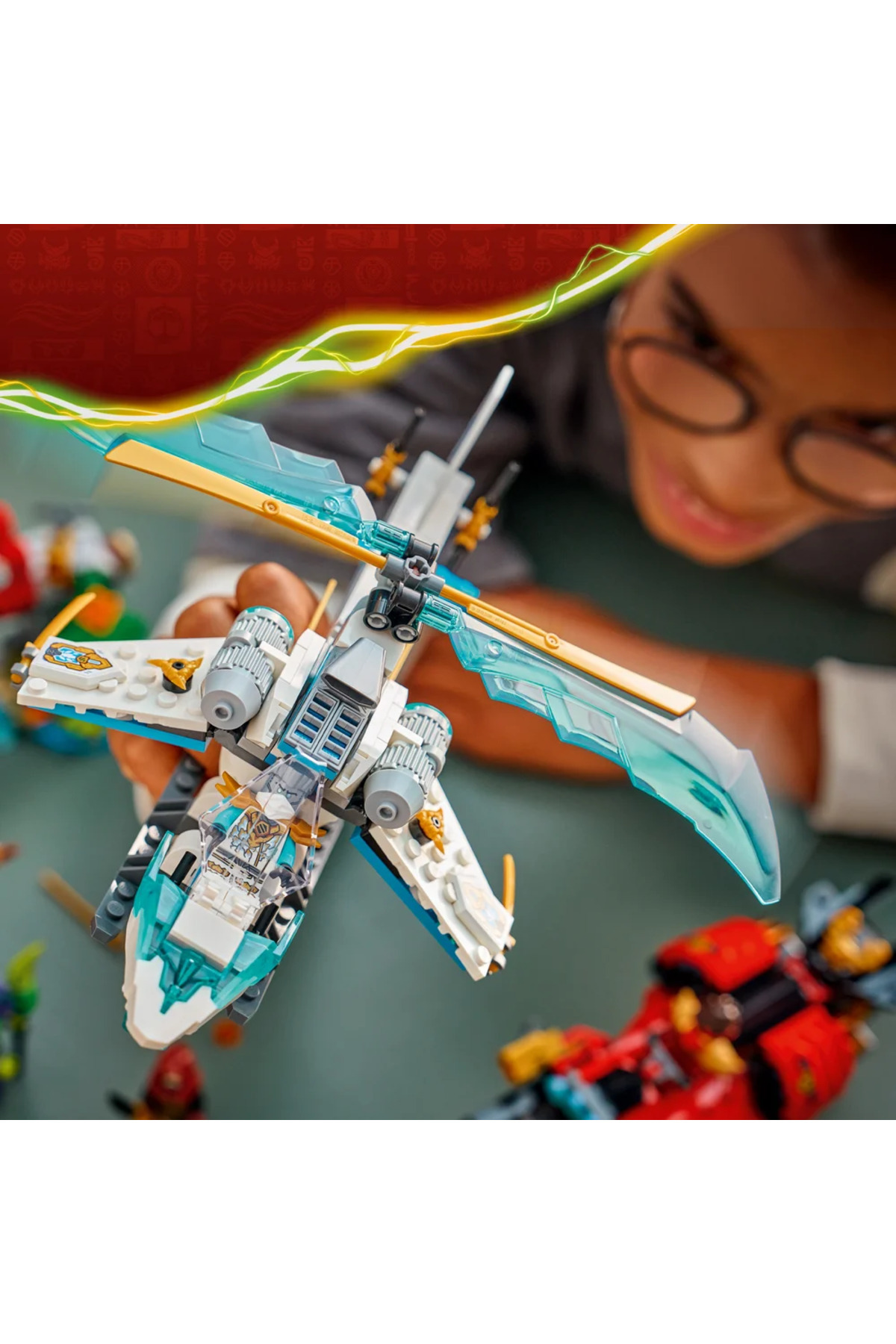 LEGO ® Ninjago ® Ninja Tool Tree House Battle 71857 - 7+ Creative