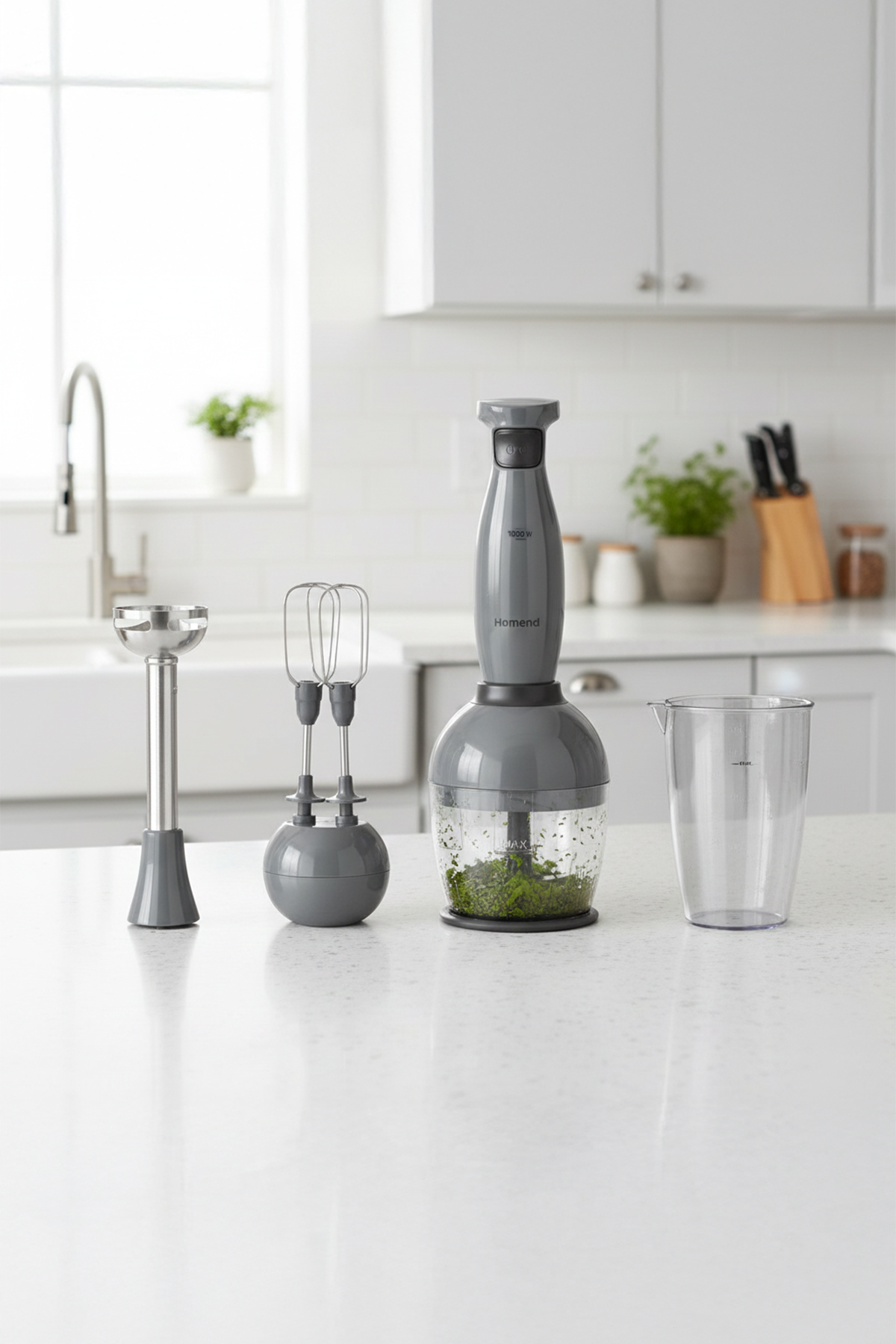 Homend Handmaid 1967H Blender Set Antrasit Siyah